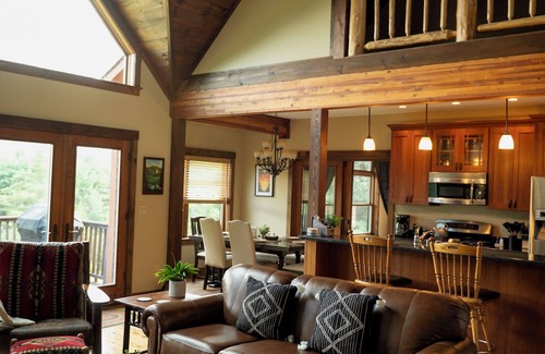 Jay Casa | Private, Spacious Mountain View Cabin Minutes Away from Whiteface & Lake Placid