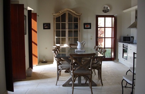 Itilo Villa | Villa privada con vistas panorámicas de la bahía de Itilo en Mani