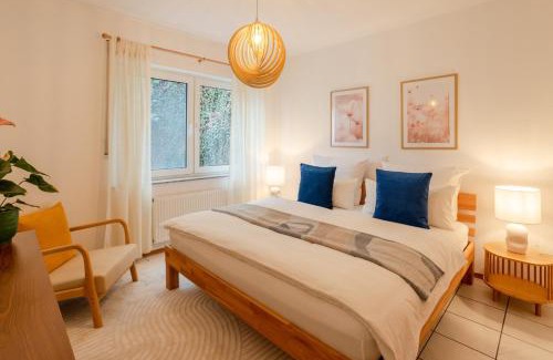 Gerolstein Apartamento | Pure Zen Suite I Eifelsteig I Sauna I BBQ I Garage