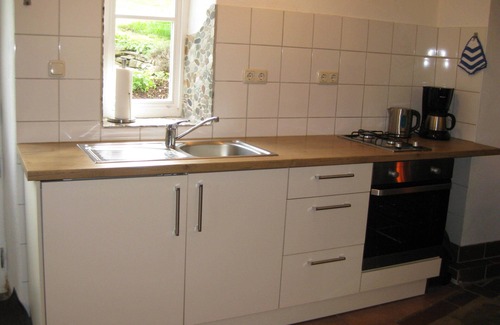 Extertal Apartamento | Tranquila e idílica casa de vacaciones con entramado de madera en medio de la naturaleza