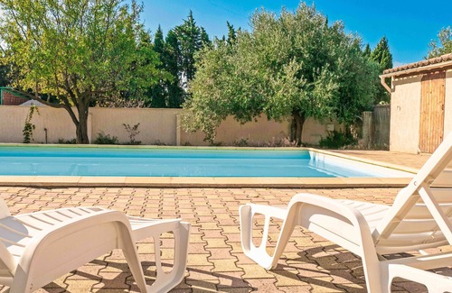 Argeliers Casa | Casa clasificada 3 * tranquilas tiendas de piscina privada y canal du midi