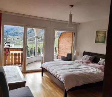 Leukerbad Apartamento | Résidence au cœur du village