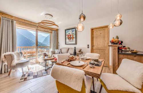 Champagny-en-Vanoise Apartamento | Résidence Les Nouveaux Alpages - Appartement très confortable avec accès SPA inclus MAE-8224