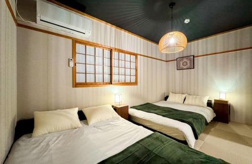 Shin-Osaka Villa | R 新大阪 FUJI サウナ付きの５LDK 3つのお風呂でグループで楽しめます。