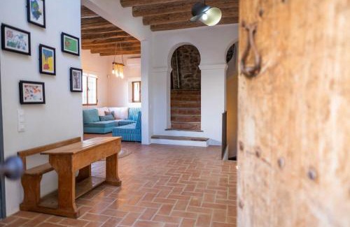 Santa Eulalia Villa | Radiant 5 BR family home with jacuzzi + roof deck