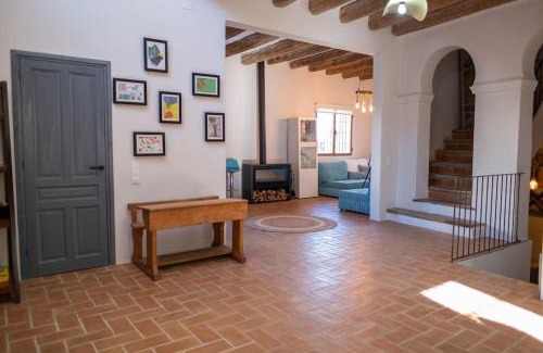 Santa Eulalia Villa | Radiant 5 BR family home with jacuzzi + roof deck