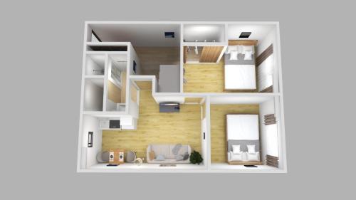 Abeno Apartamento | RAKUTO天王寺201 特價2室1厅,難波心斎橋電車5分,天王寺站400m,直達關西機場大阪城USJ 京都.