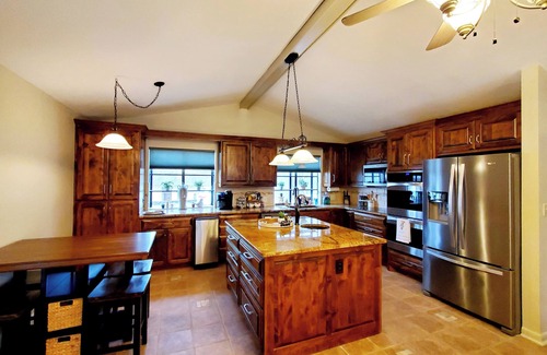 Jones Mills Casa | Rare Find: Lakefront, Private Dock, Pool, Outdoor Kitchen, Game Room