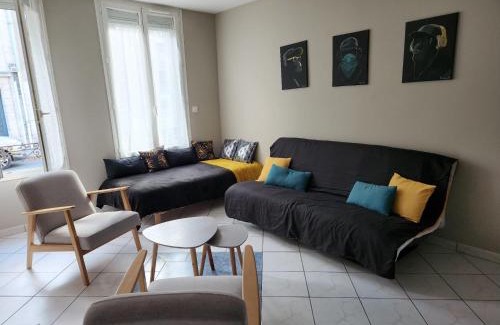 Vitry-le-Francois Apartamento | RDC 1 chambre-centre-ville-terrasse