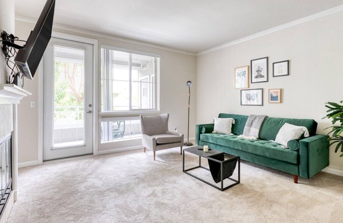 Central San Mateo Apartamento | Refined 1BR in Sunny San Mateo