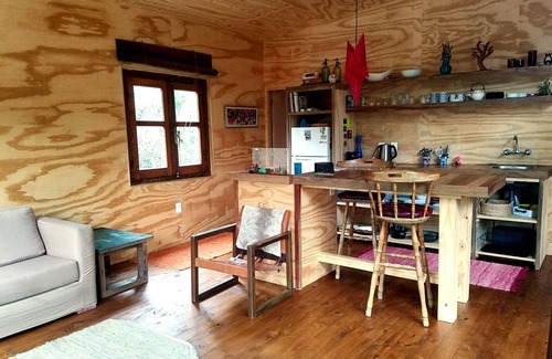 Rocha Cabina | Refugio en el bosque, y a pasos del mar