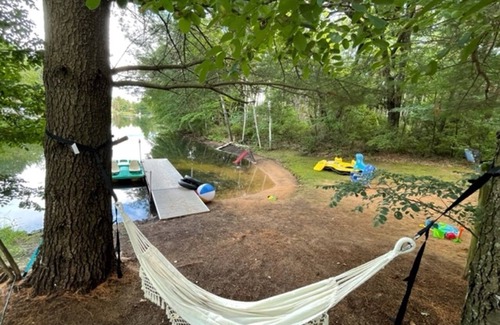 Neshkoro Cabina | Relax, Swim, Fish, Float, Grill, Play & Have Fun at Golden Sands Getaway!