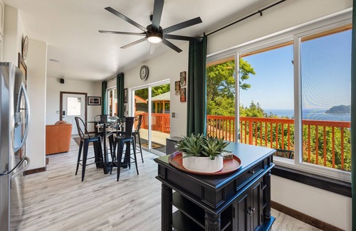 Sekiu Casa | Remodeled ocean view home directly above the Sekiu marina. Relaxation, renewal.