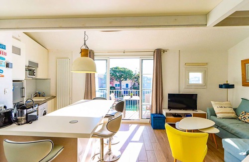 Port Grimaud Apartamento | Renovated 2/3-room apartment in Port Grimaud - mezzanine and A/C