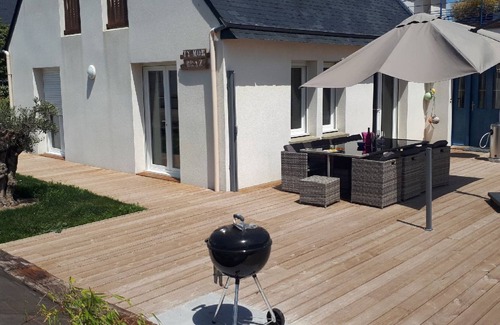 Plouarzel Villa | Alquilo villa a 300m del mar con capacidad para 13 personas, jacuzzi, 3 terrazas.