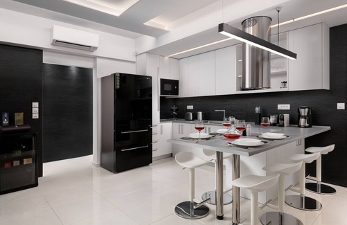 Ixia Apartamento | Rhodes Skyline Suite With out Door Jacuzzi Sea View A2