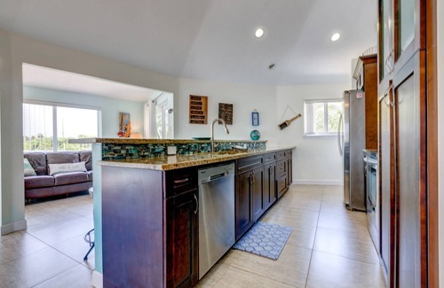 Pine Channel Estates Casa | Rising Sun: Unique, Round Canal Home on Big Pine Key, Offering Dock & Dog-Friendly Accommodations!