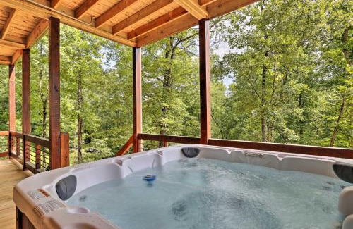 Blue Ridge Casa | Riverfront Blue Ridge Escape with Scenic Views!