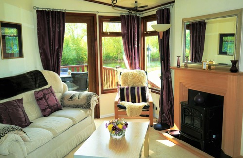 Tiddington Cabina | Riverside Lodge de madera, de Stratford-upon-Avon