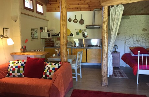 Labastide-Paumes Apartamento | Romántico apartamento casa de campo para 2