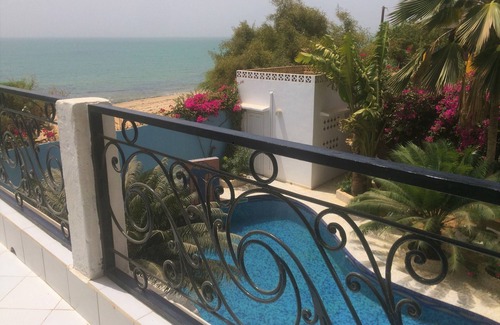 Mbour Apartamento | Room with sea view, swimming pool, garden, terraces, patio, lounge/dining room, parking