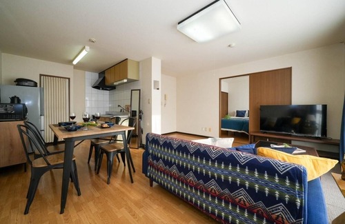 Shinhidaka Apartamento | RS202 Breakfast buffet 1 parking space Center - Riverside Mansion Room 202 / Hidaka-gun Hokkaidō