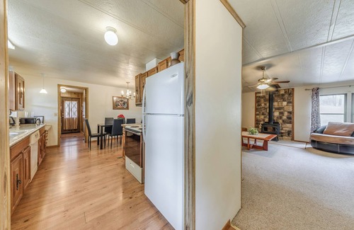 Ruidoso Cabaña | Ruidoso Vacation Rental Home: 15 Mi to Ski Apache
