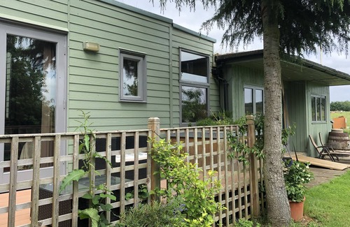 Benson Chalet De Esquí | Lodge rural con cocina. Solárium orientado al sur, jardín, vistas a campos abiertos.