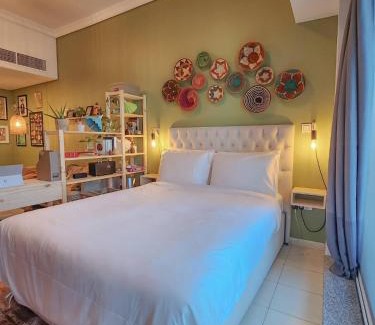 Jumeirah Lake Towers Apartamento | Rustic Elegance By The Lake Studio Cabin In Jlt