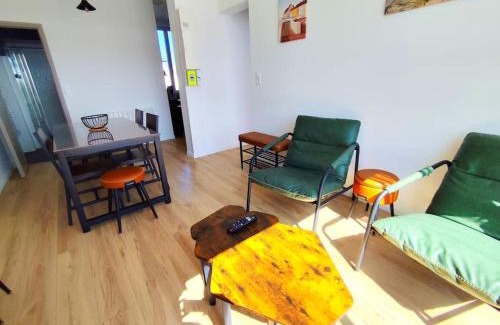 Fort-Mahon-Plage Apartamento | Séjour confortable, vue dunes, proche plage