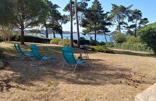 Saint-Briac-sur-Mer Villa | Villa vista mar, acceso directo playa sur exposición