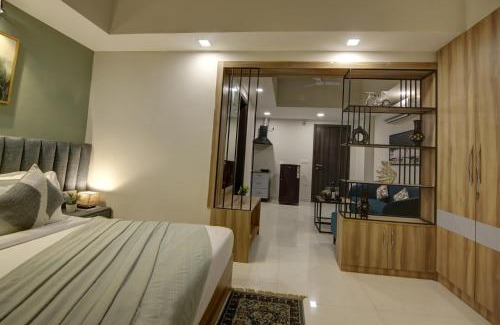 Gurugram Apartamento | Saltstayz Premier Executive Serviced Apartment - Golf Course Extension Road