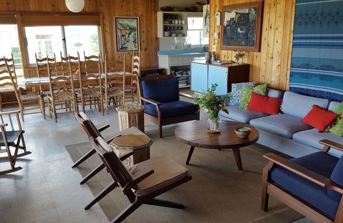 Wilmington Casa | Patas de arena acogedora casa de playa y frente al mar directo en la Figura Ocho Island