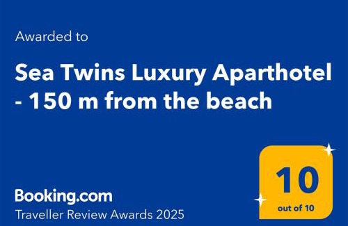 Sunny Beach Apartamento | Sea Twins Luxury Aparthotel - 150 m from the beach