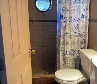 Ancud Casa | Sea view Room 1 on Danielas Home, shared bathroom