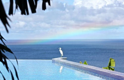 Oualie Bay Villa | Villa de lujo aislada, exclusiva y totalmente privada con vistas a la bahía más bonita.