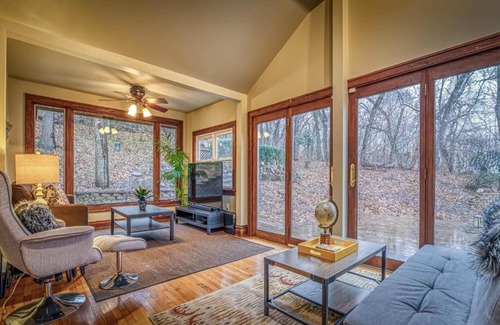 Miller Beach Casa | Secluded Fenced Cottage W Dune Top Hot Tub Near Hiking Dog Friendly