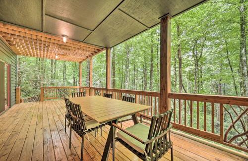 Sapphire Casa | Secluded Sapphire Chalet with Game Room and Decks