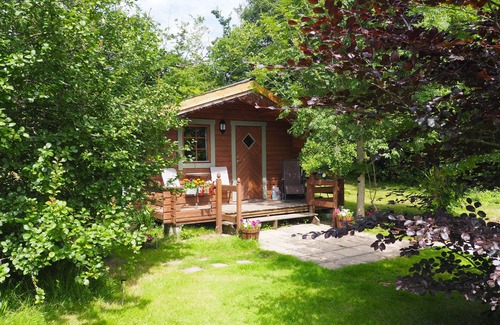 Truro Cabaña | 15% DE DESCUENTO PARA AGOSTO Lodge sueco en Private Lakeside Garde