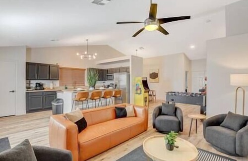 North Las Vegas Casa | Serene 5BR Retreat w/ Pool, Spa, & Arcade Games!