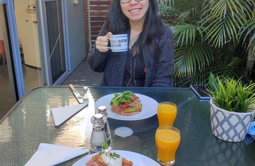 Boomerang Beach Villa | Playa Boomerang Shelly Villa B + B El patio privado escondite perfecto.