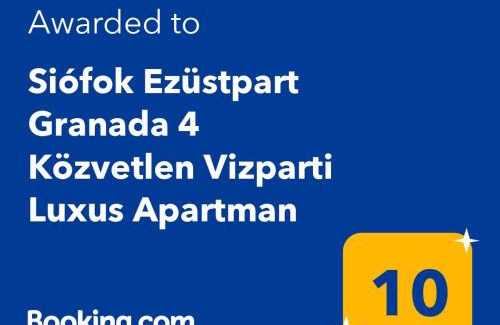 Siofok Apartamento | Siófok Ezüstpart Granada 4 Közvetlen Vizparti Luxus Apartman