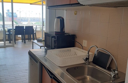 Safra Complejo | Silvia's 1 BR beachfront apartment / 24 h electricity