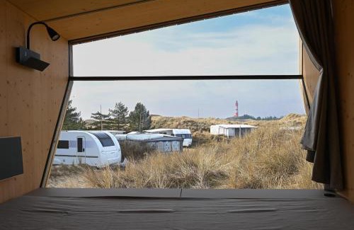 Steenodde Casa | Sleep Space 1 - Green Tiny Spot Amrum