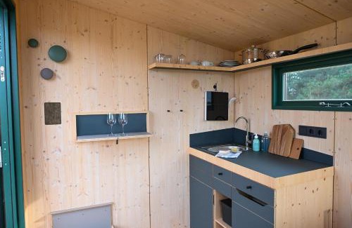 Steenodde Casa | Sleep Space 1 - Green Tiny Spot Amrum