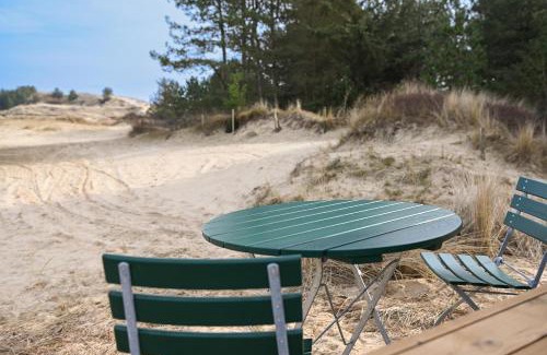 Steenodde Casa | Sleep Space 1 - Green Tiny Spot Amrum