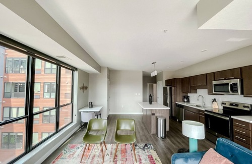 Downtown Des Moines Apartamento | Sleepover: Wonderful 1BD/1BA -Downtown Des Moines