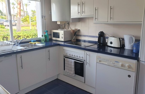 Casares del Mar Casa | Spacious 2 bed, 2 bath frontline beach house. Sea & pool views metres from sea