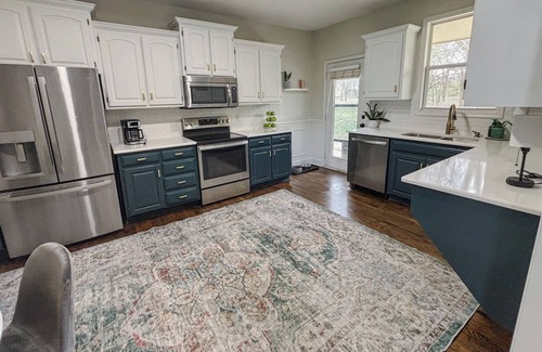 Cleveland Casa | Spacious 4-Bedroom 3 Acre Fence County Home in Cleveland MO!