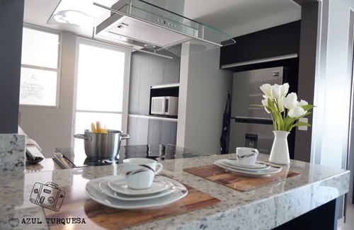 San Andrés Cholula Apartamento | ¡Amplio, gran vista a 5 min. Sonata! Ventanas herméticas